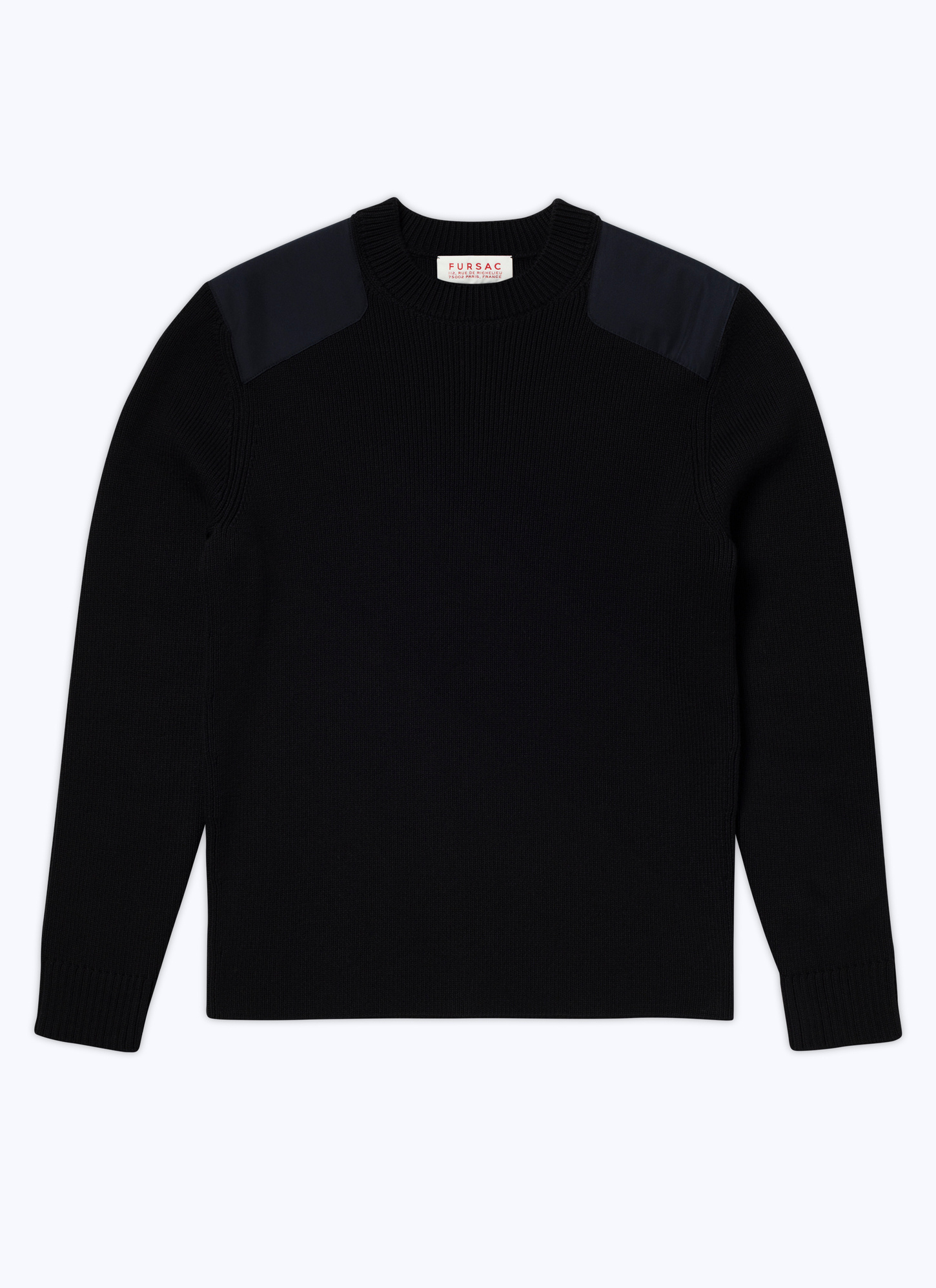 Men's black sweater Fursac - A2BACH-BA18-20