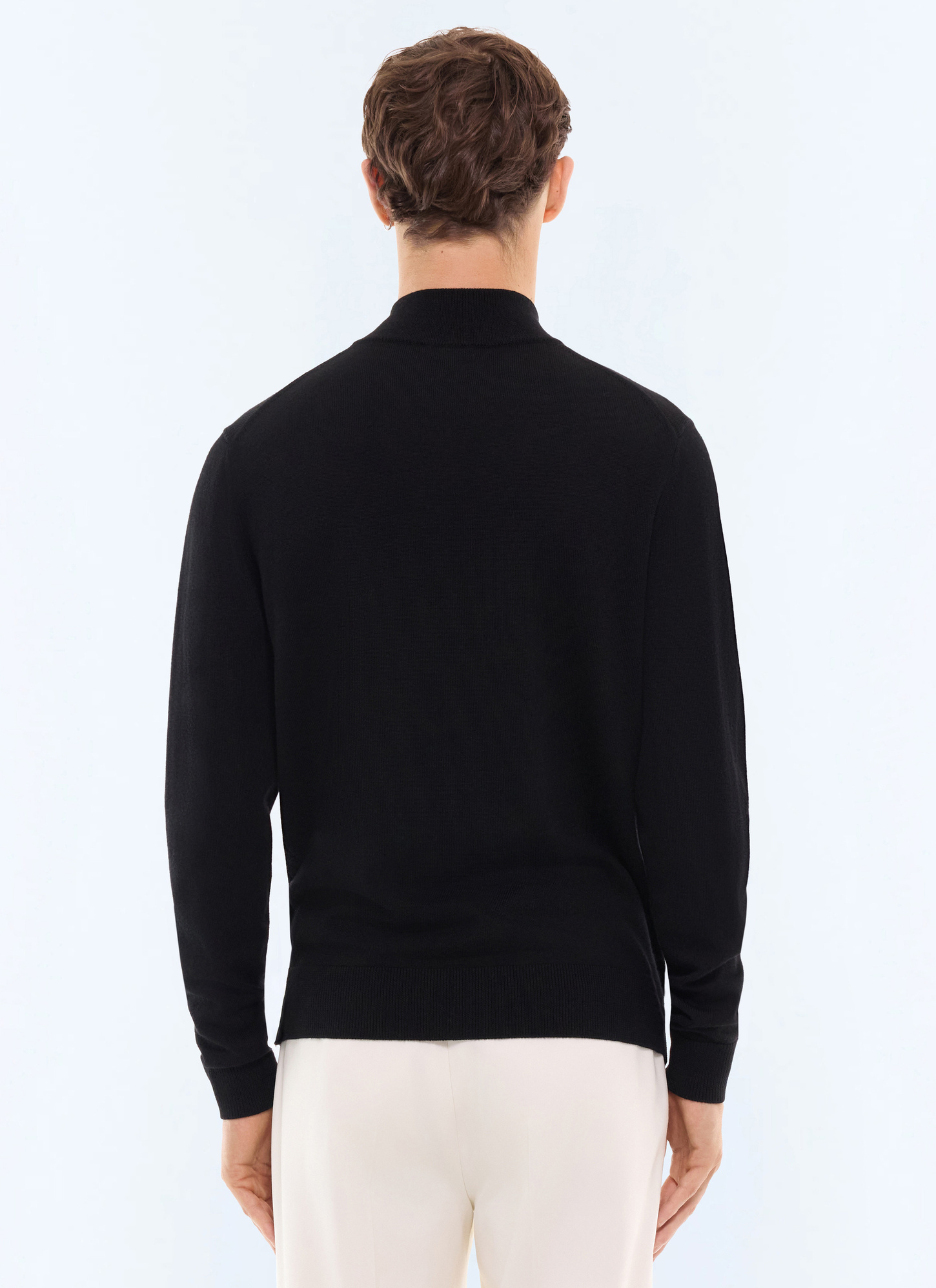 Men's black sweater Fursac - A2ERYS-LA15-B020