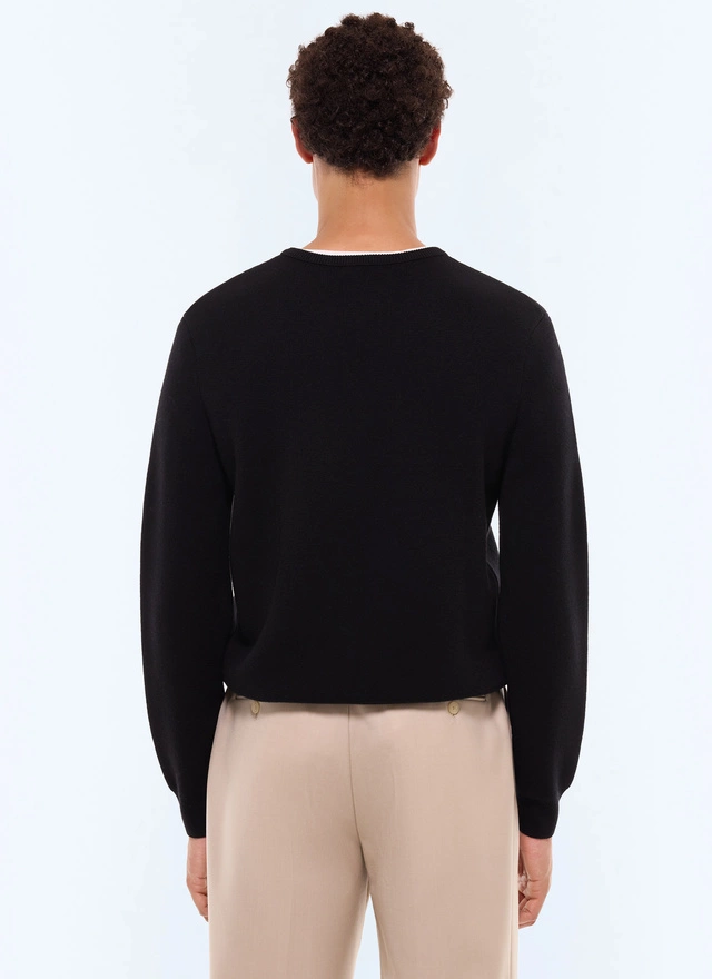 Men's wool sweater Fursac - A2GAVE-GA12-B020