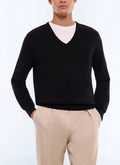 Wool V-neck sweater - A2GAVE-GA12-B020