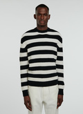 Wool and cotton striped sweater - 22EA2VAMI-VA04/20