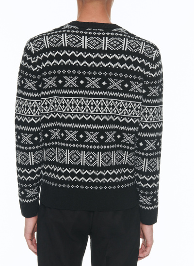 Men's black sweater Fursac - A2CAIR-CA14-B001