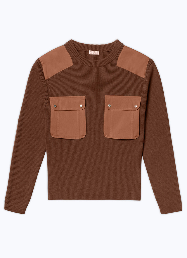 Men's wool and cotton sweater Fursac - A2DYLO-DA16-G005