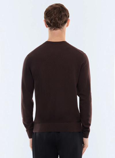 Men's main material: 100% woollining: none sweater Fursac - A2ORYS-LA01-G019