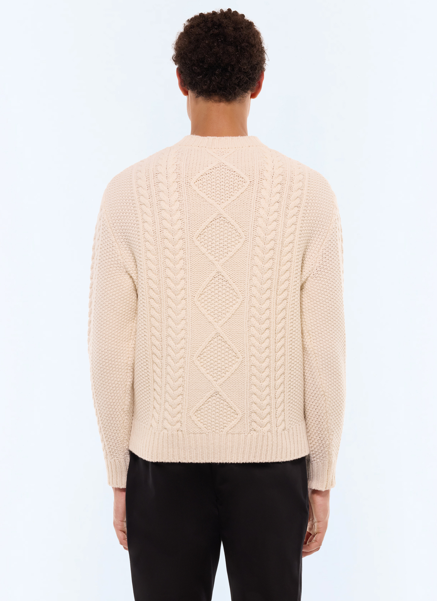 Men's certified wool sweater Fursac - A2GAGA-GA01-A002