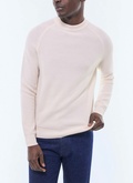 Certified wool moss stitch sweater - A2EIRO-AA19-A002