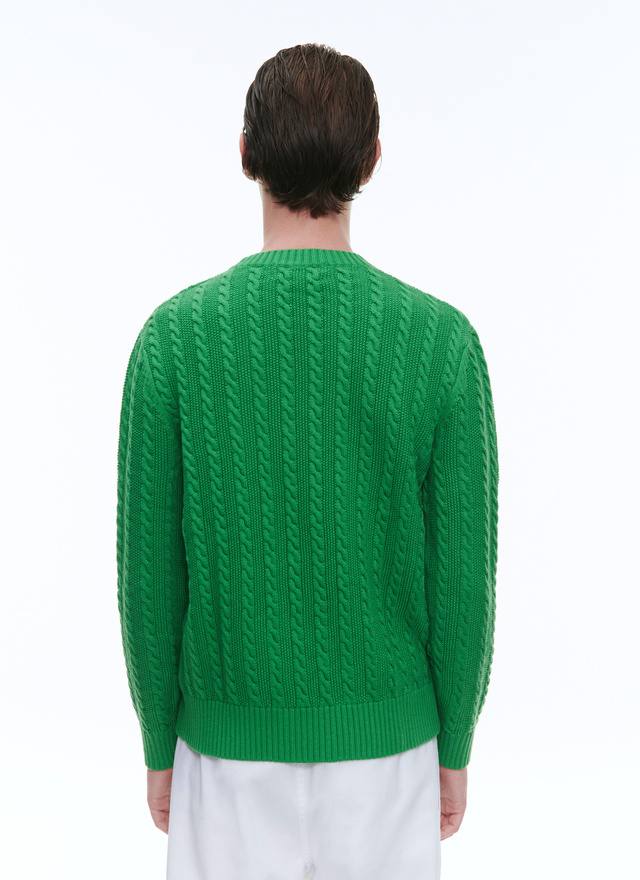 Men's wool and cotton sweater Fursac - 23EA2BADE-BA08/43