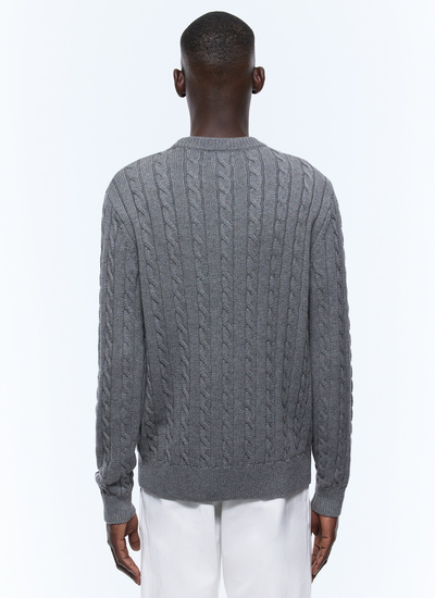 Men's grey sweater Fursac - A2EADE-EA06-B018