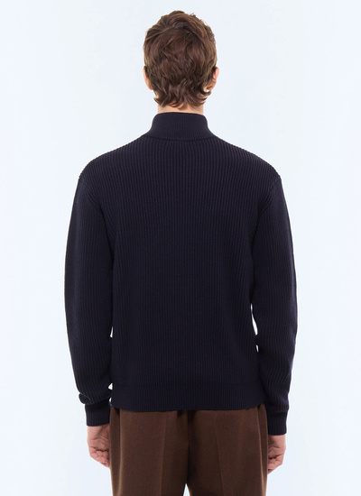 Men's 55% wool, 45% cotton sweater Fursac - A2LZAP-LA14-D030