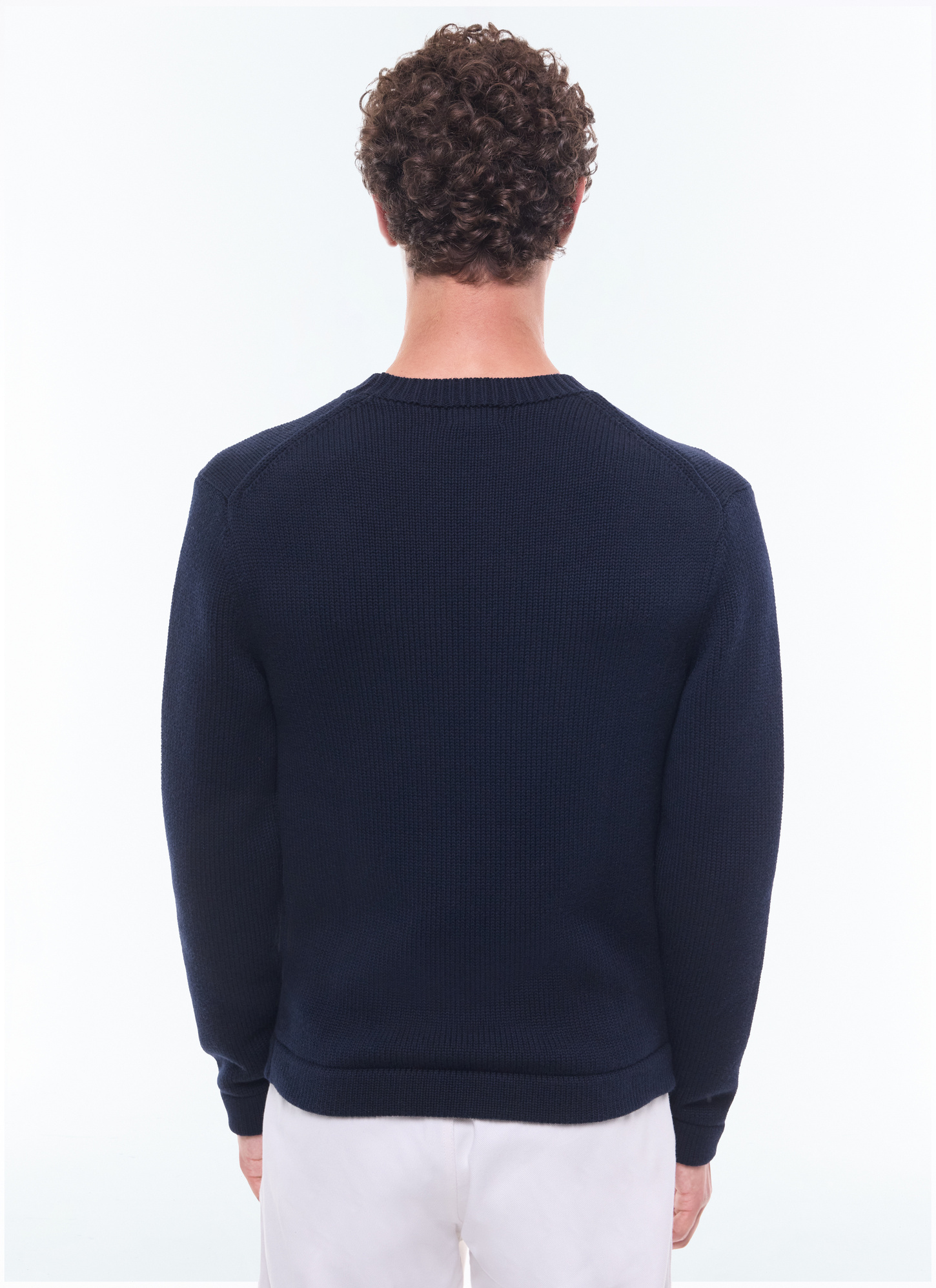 Men's navy blue sweater Fursac - A2DARG-DA05-D030