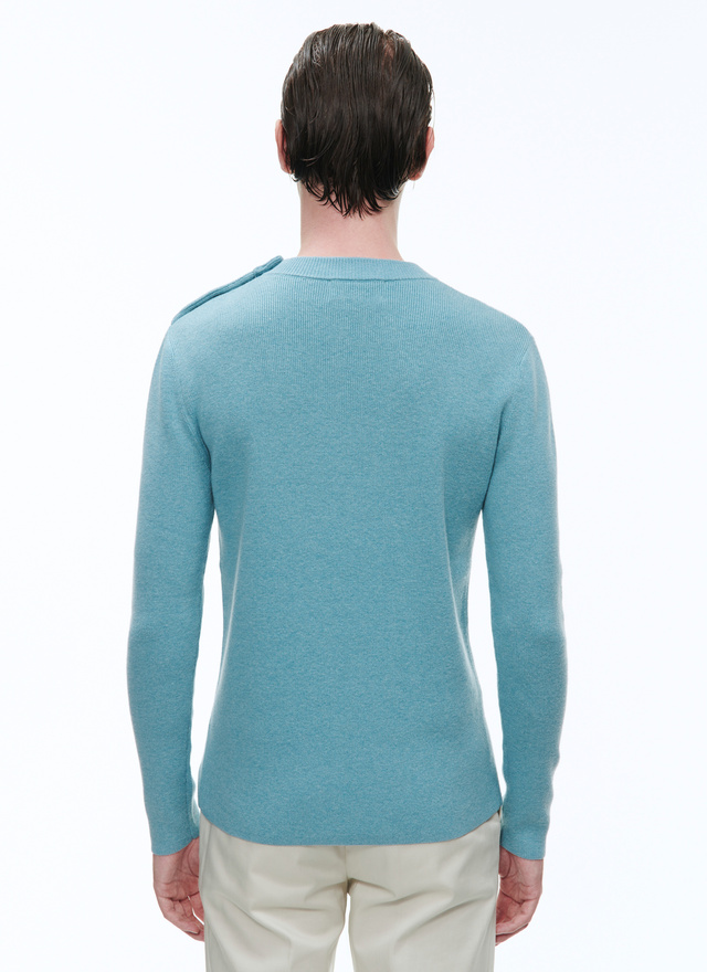 Men's wool and cotton sweater Fursac - 23EA2BRIN-BA09/39