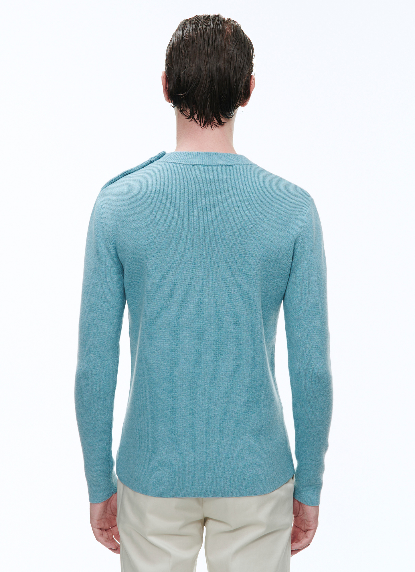 Men's wool and cotton sweater Fursac - A2BRIN-BA09-39