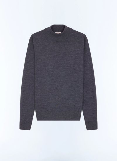 Men's black main material: 100% woollining: none sweater Fursac - A2LUGE-LA01-B022