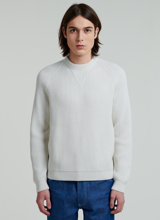 mens ivory sweater