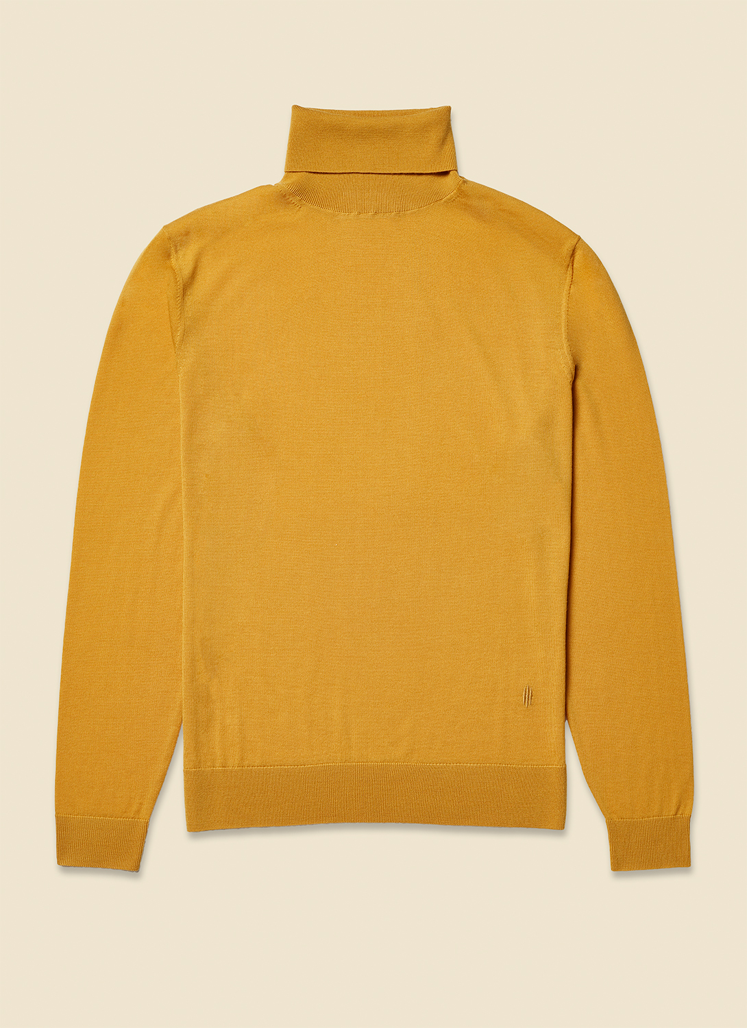 Men's yellow sweater Fursac - A2OROL-MA03-55