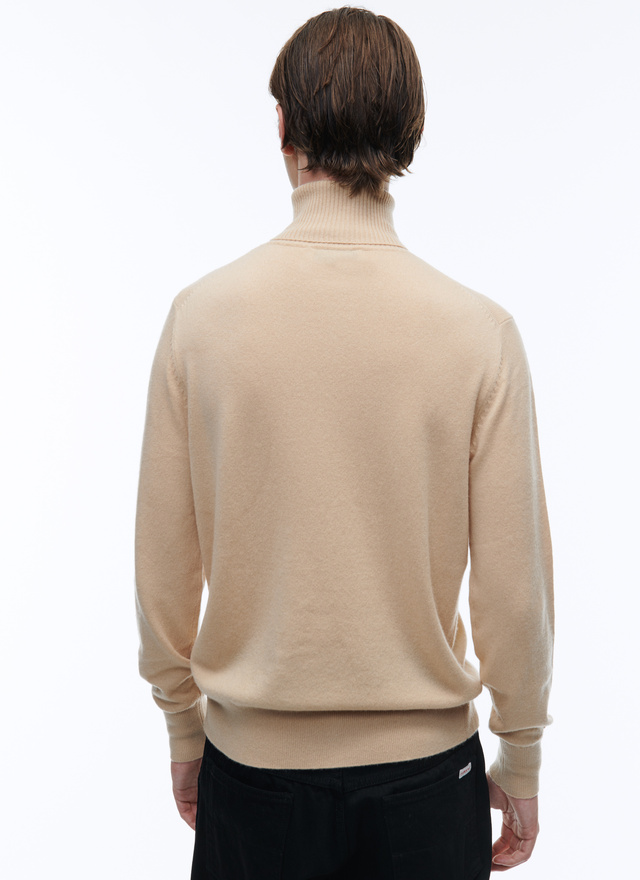 Men's beige, ecru wool and cashmere sweater Fursac - 21HA2KROU-TA28/08