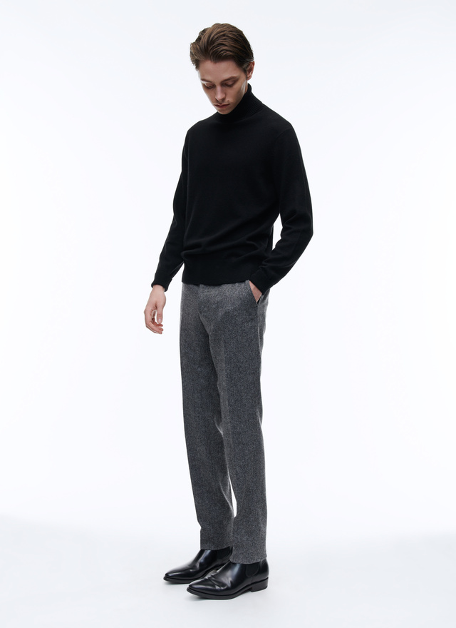 Men's black sweater Fursac - 21HA2KROU-TA28/20