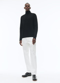Wool and cashmere cable-knit sweater - A2CADE-CA10-B020
