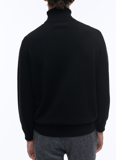 Men's black sweater Fursac - A2KROU-TA28-20