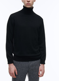 Wool and cashmere roll neck sweater - A2KROU-TA28-20