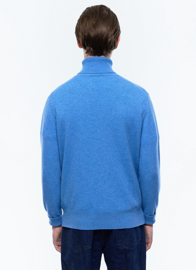 Men's blue sweater Fursac - A2KROU-TA28-D012