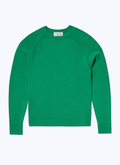 Green wool and cashmere sweater - A2TSHE-TA35-40