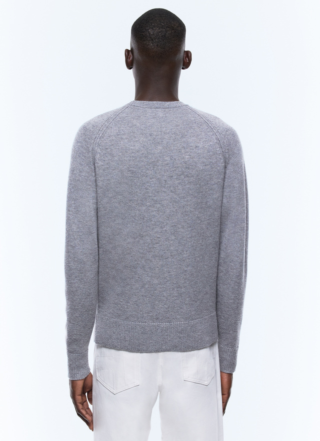 Men's grey sweater Fursac - A2TSHE-TA35-B018