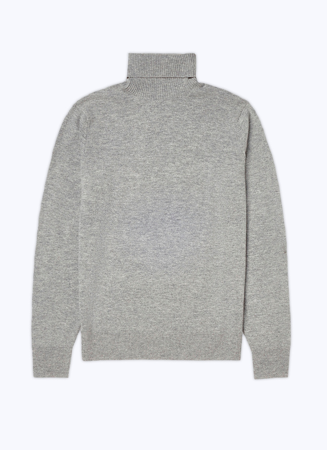 Men's grey wool and cashmere sweater Fursac - A2KROU-TA28-26