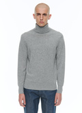 Wool and cashmere roll neck sweater - A2KROU-TA28-26