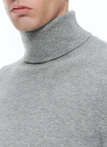 Wool and cashmere roll neck sweater - A2KROU-TA28-26