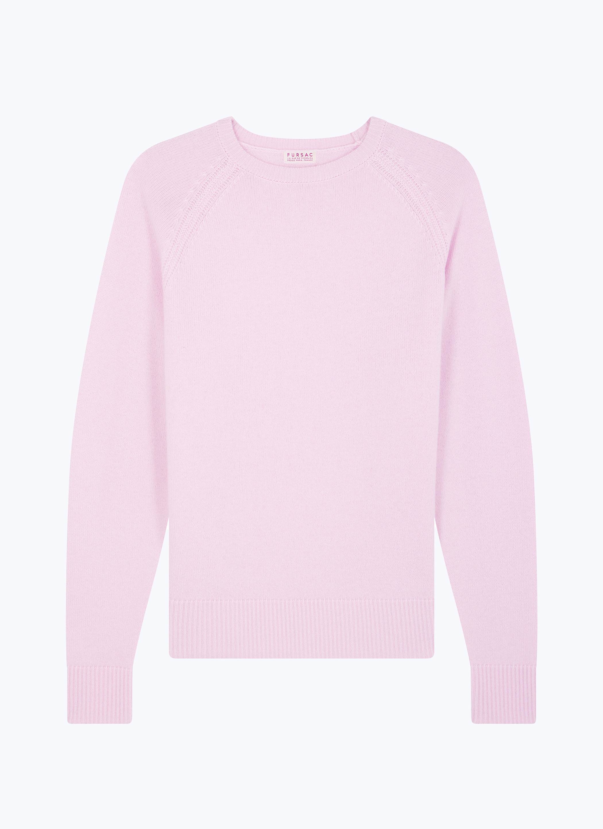 Light pink cashmere sweater best sale