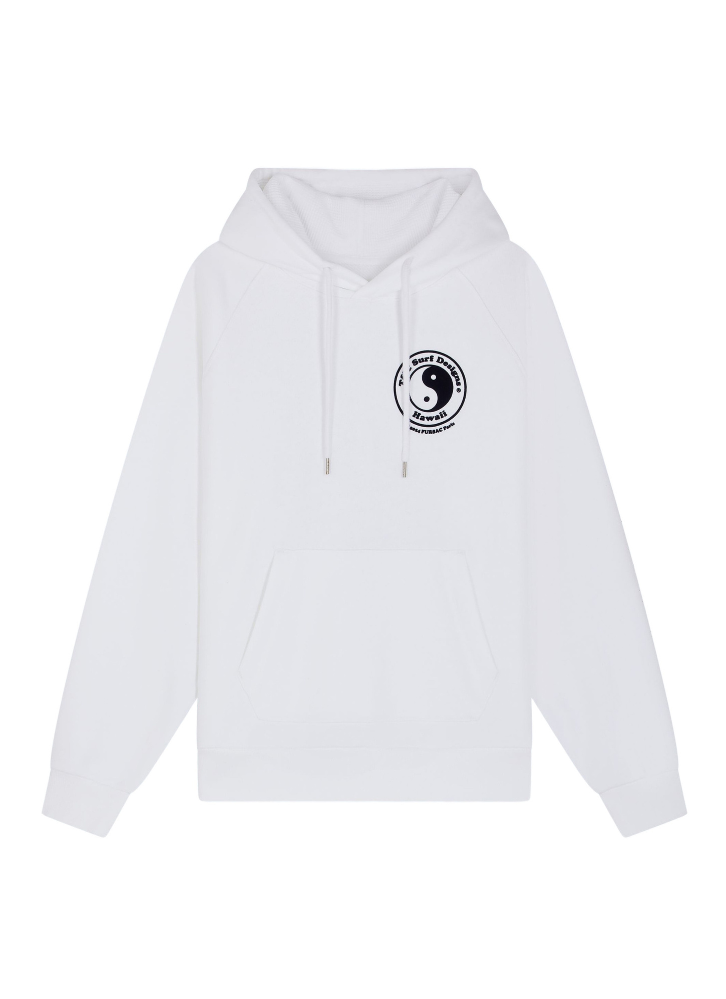 Sweatshirt blanc homme jersey de coton biologique Fursac - J2FENJ-FJ01-A001