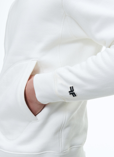 Sweatshirt blanc homme Fursac - J2DOUX-DJ03-A001