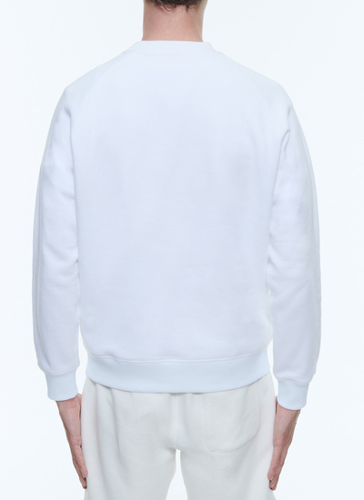 Sweatshirt blanc homme Fursac - J2DARA-DJ08-A001
