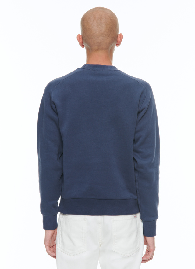 Sweatshirt homme jersey de coton Fursac - J2CWET-CJ13-D030