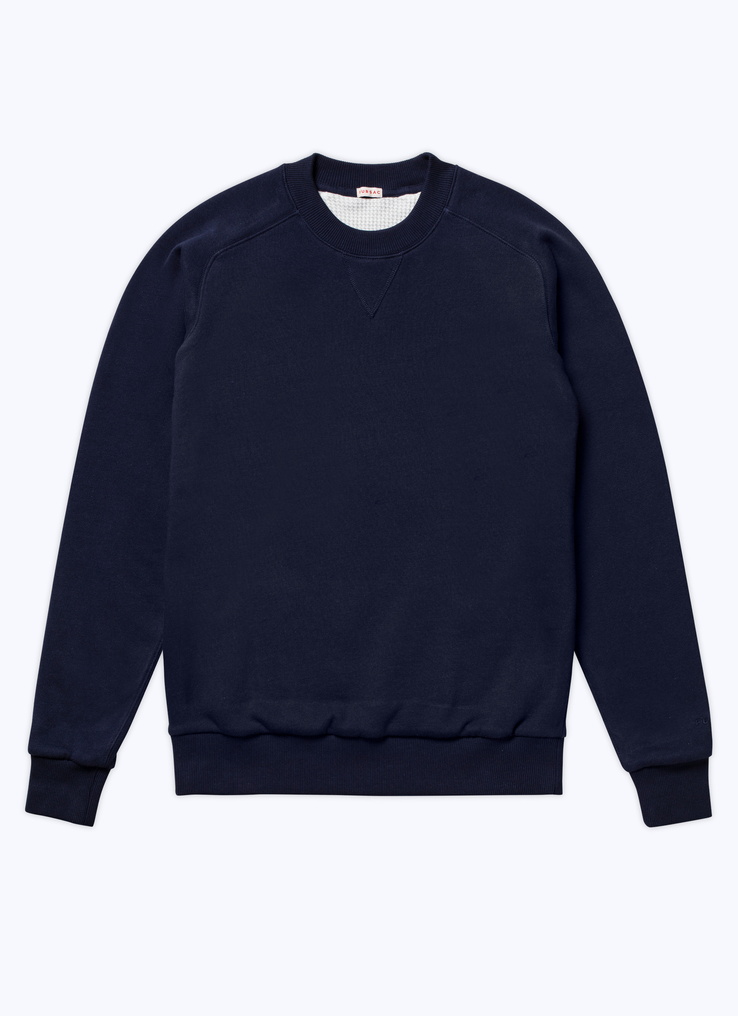 Sweatshirt bleu homme jersey de coton Fursac - J2CWET-CJ13-D030