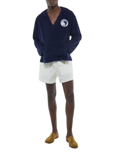 Sweatshirt bleu marine homme Fursac - J2FAJA-FJ03-D030