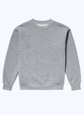 Sweatshirt gris en jersey de coton - 22HJ2ACOL-AJ02/29