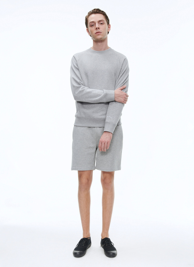 Sweatshirt gris homme Fursac - 23EJ2BARA-BJ03/29