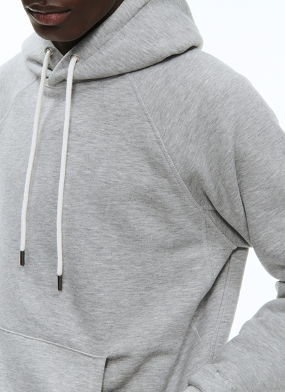 Sweatshirt gris homme Fursac - 23EJ2BENJ-BJ18/29