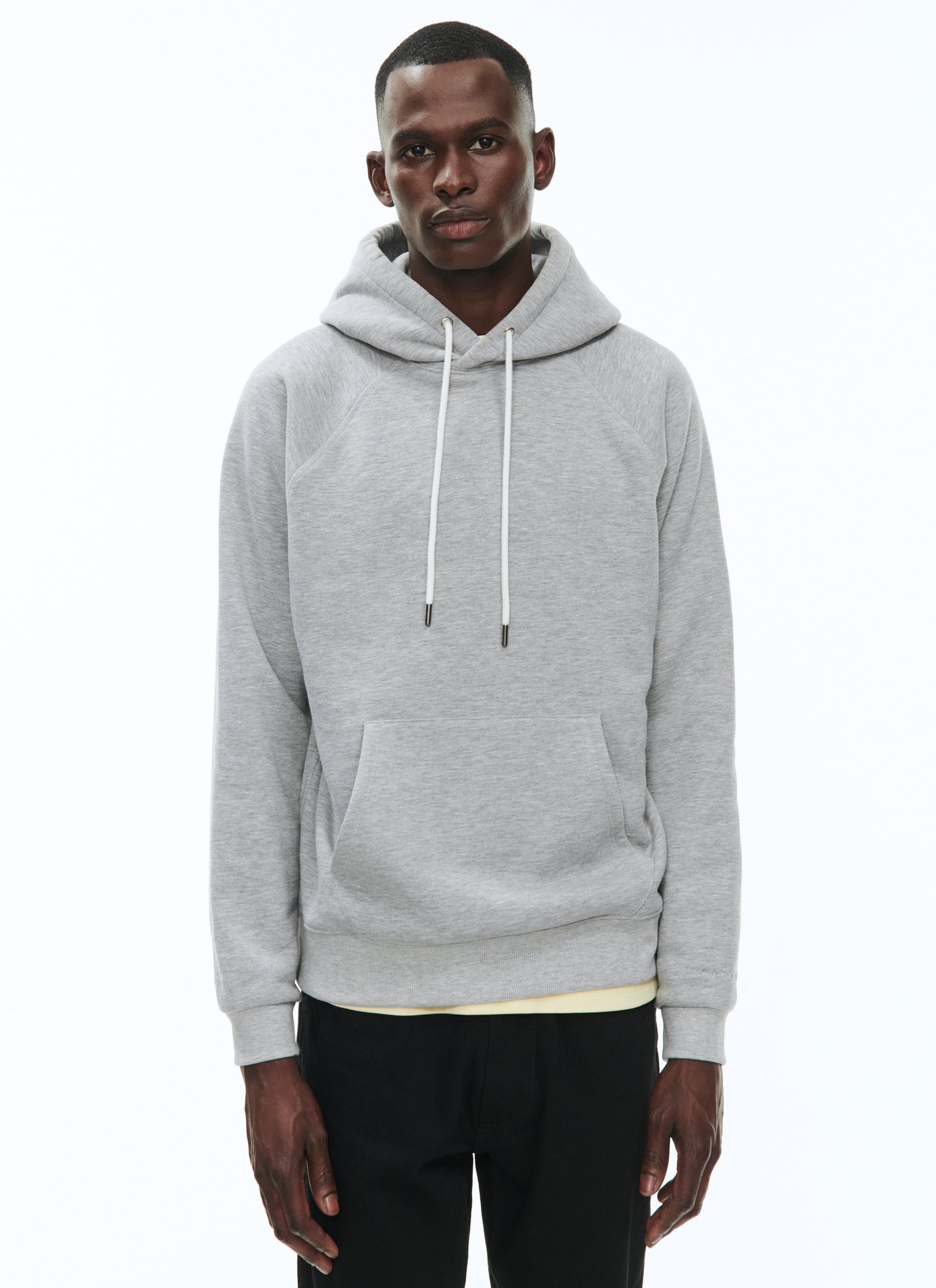 Sweatshirt homme gris jersey de coton Fursac - J2BENJ-BJ18-29