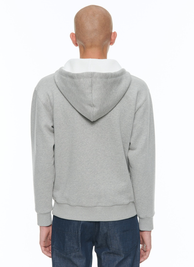 Sweatshirt homme jersey de coton Fursac - J2COOD-CJ13-B018