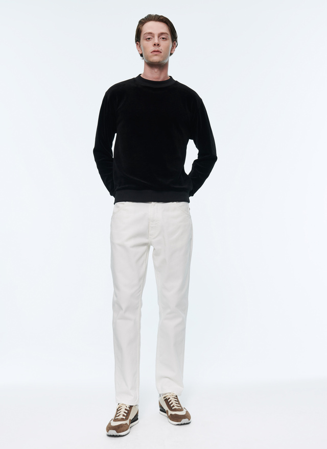 Sweatshirt noir homme Fursac - 22HJ2ALOU-AJ04/20