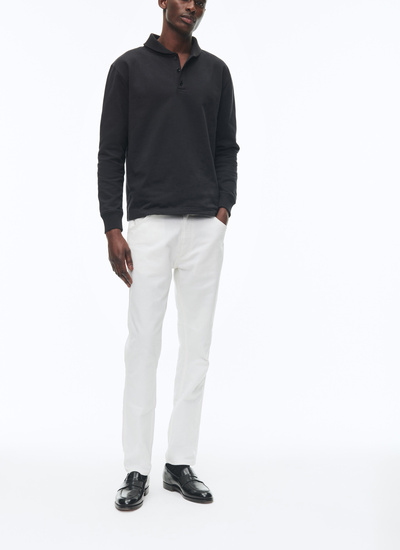 Sweatshirt noir homme Fursac - J2COPA-CJ11-B020