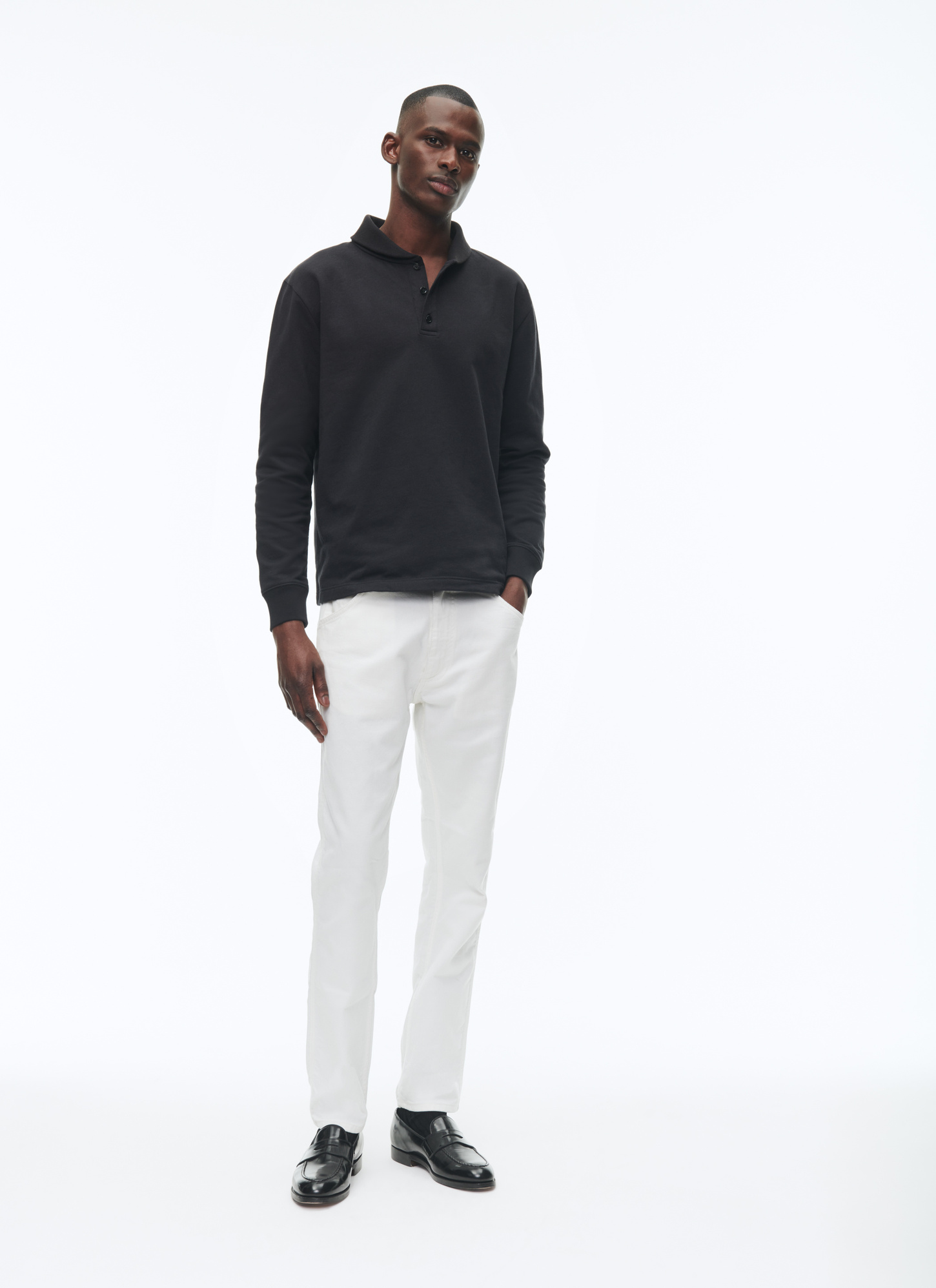 Sweatshirt noir homme Fursac - J2COPA-CJ11-B020