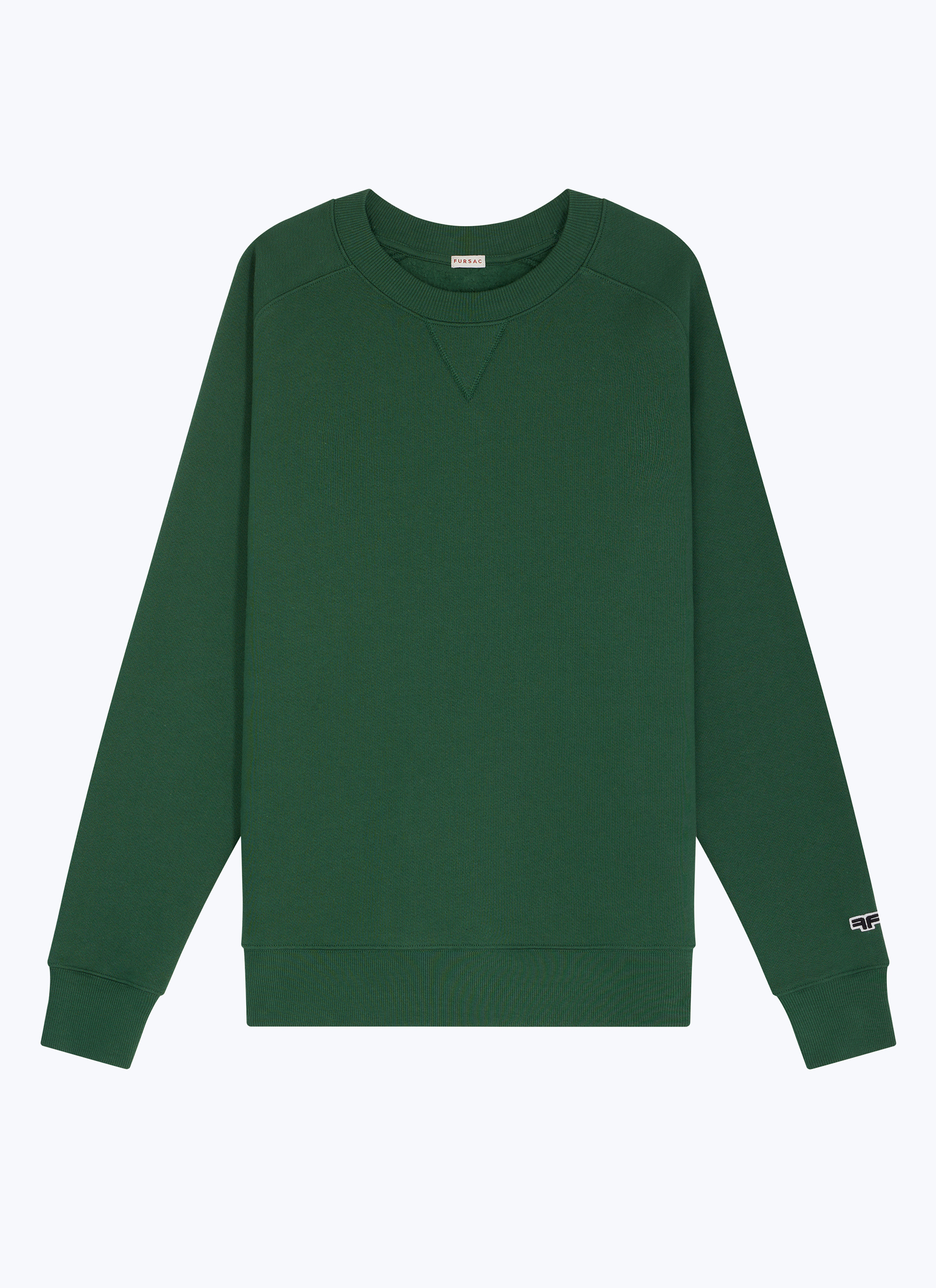 FURSAC - Sweatshirt en coton biologique - Homme - Taille M - Vert