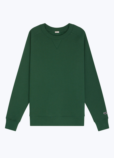 Men's green sweatshirt Fursac - J2EWET-EJ01-H009