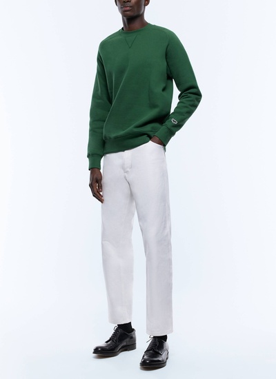 Men's green sweatshirt Fursac - J2EWET-EJ01-H009