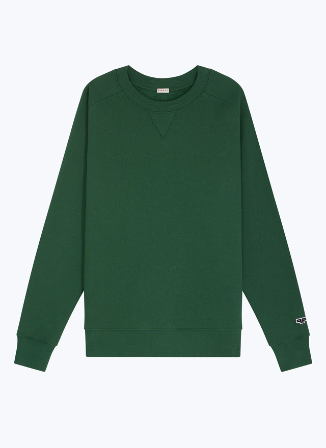 Men's green sweatshirt Fursac - J2EWET-EJ01-H009