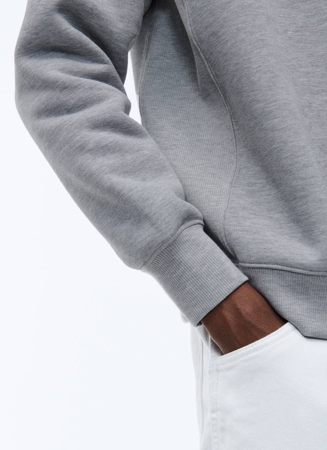 Men's grey sweatshirt Fursac - 22HJ2ACOL-AJ02/29
